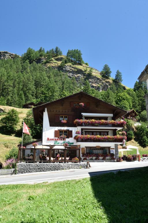 Hotel Les Melezes Haudères Exteriör bild