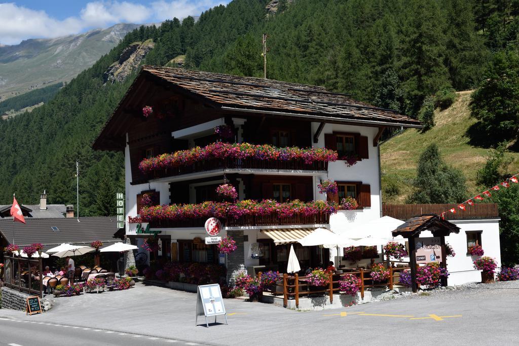 Hotel Les Melezes Haudères Exteriör bild