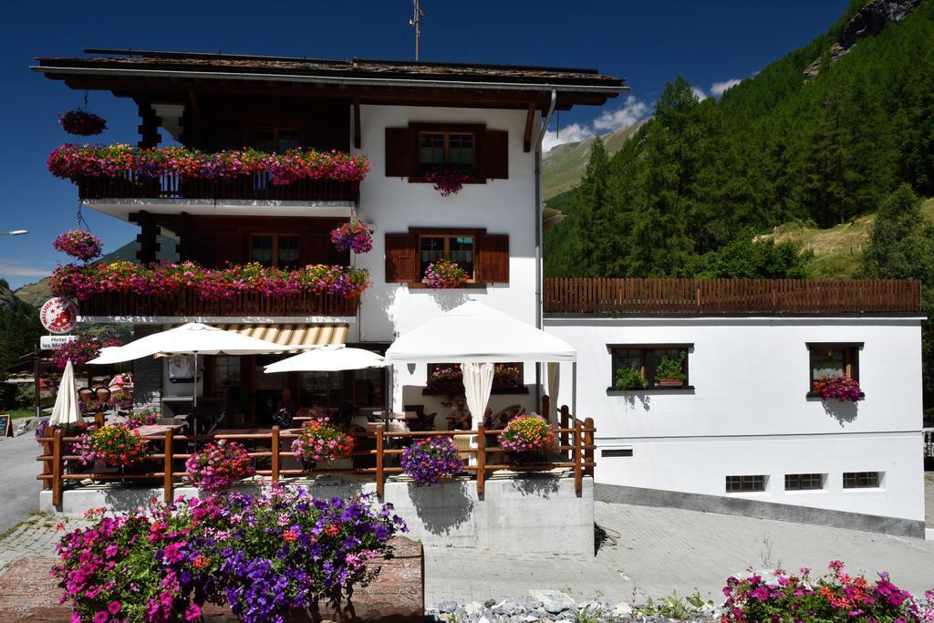 Hotel Les Melezes Haudères Exteriör bild