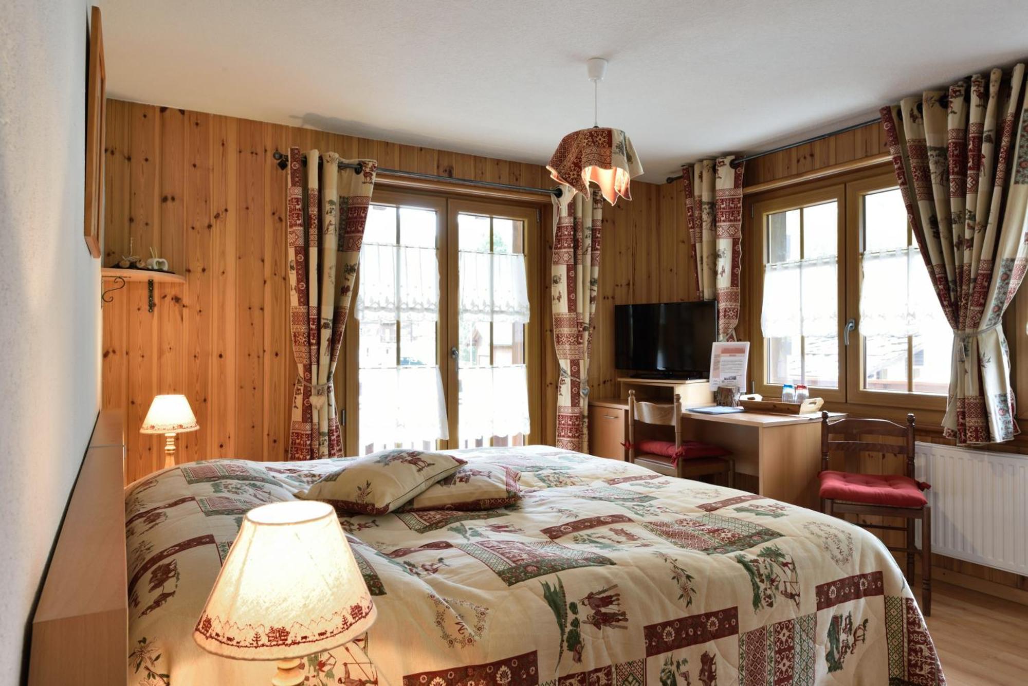 Hotel Les Melezes Haudères Rum bild